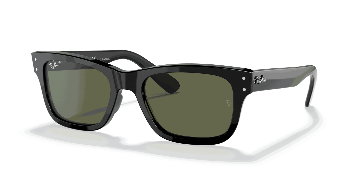 [G-15 Green Lenses, Polished Black Frame]