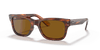 [B-15 Brown Lenses, Polished Striped Havana Frame]