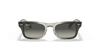 [Gradient Grey Lenses, Polished Transparent Grey Frame]