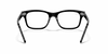 [Clear Lenses, Polished Black Frame]