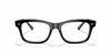 [Clear Lenses, Polished Black Frame]