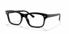 [Clear Lenses, Polished Black Frame]