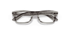 [Clear Lenses, Polished Striped Grey Frame]