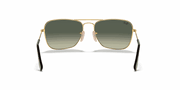 Grey Gradient Lenses, Polished Arista Gold Frame