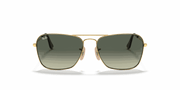 Grey Gradient Lenses, Polished Arista Gold Frame