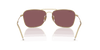 [Polar Pink Lenses, Polished Arista Gold Frame]