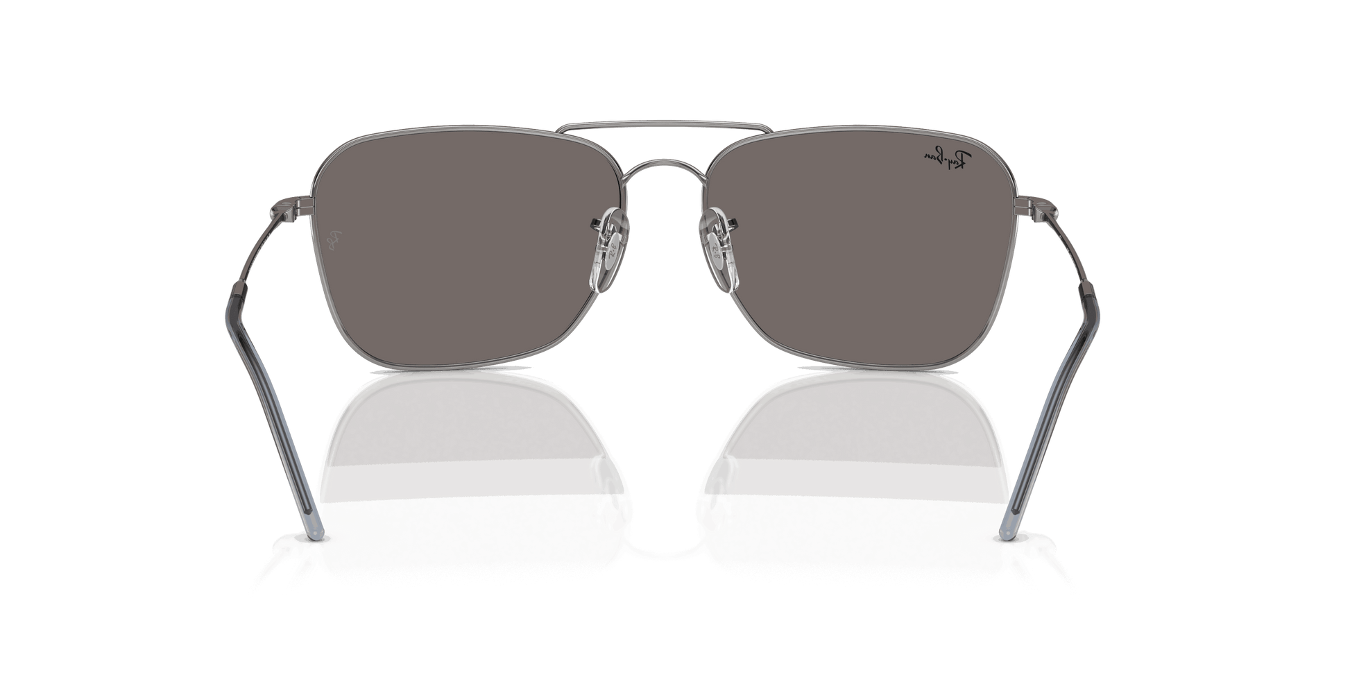 [Light Blue Lenses, Polished Gunmetal Frame]