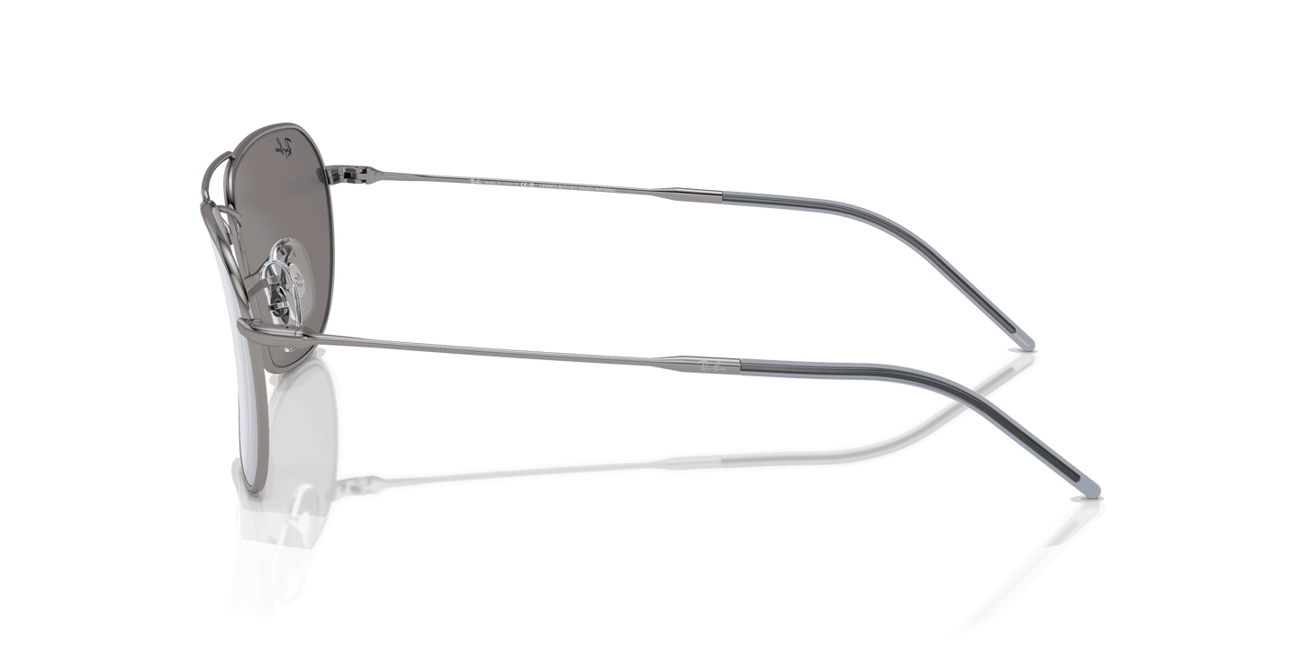 [Light Blue Lenses, Polished Gunmetal Frame]