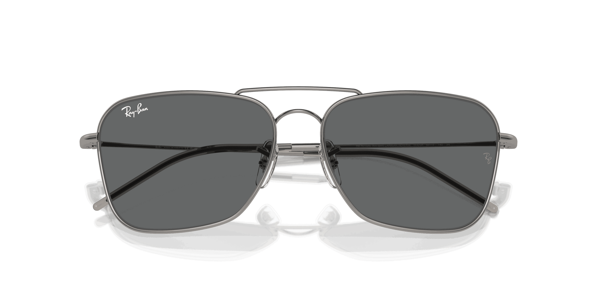 [Dark Grey Lenses, Polished Gunmetal Frame]