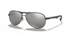 [Grey Lenses, Polished Black Frame]