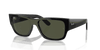 [Green Lenses, Polished Black Frame]