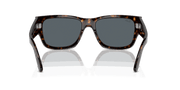 Blue Lenses, Polished Havana Frame