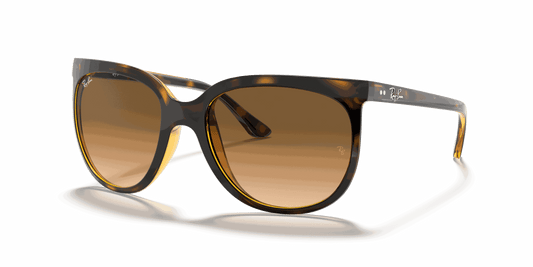 [Light Brown Gradient Lenses, Polished Light Havana Frame]