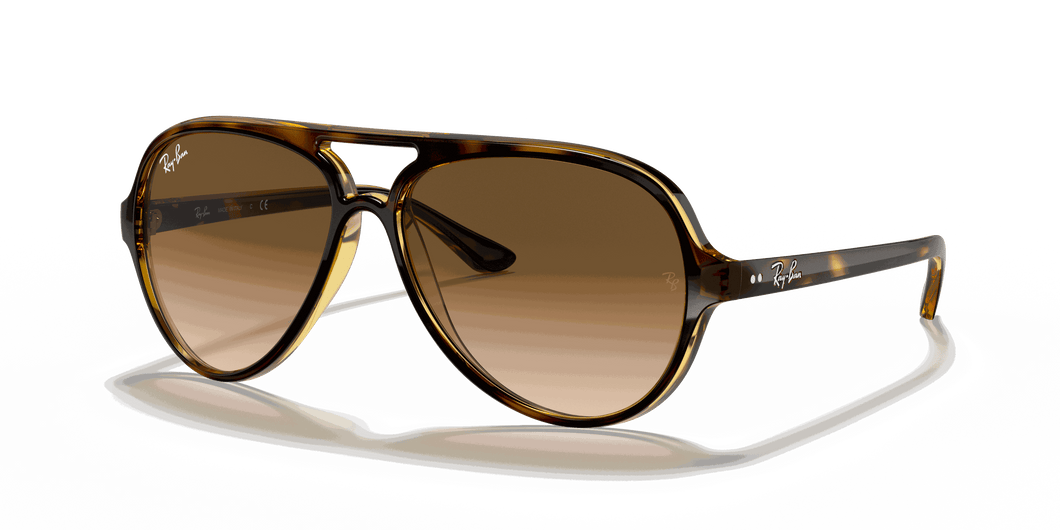 [Light Brown Gradient Lenses, Polished Light Havana Frame]