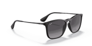 Grey Gradient Lenses, Matte Rubber Black Frame