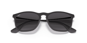 Grey Gradient Lenses, Matte Rubber Black Frame