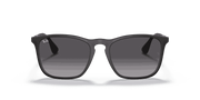 Grey Gradient Lenses, Matte Rubber Black Frame