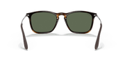 Dark Green Lenses, Polished Light Havana Frame