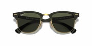 G-15 Green Lenses, Polished Black On Gold Frame