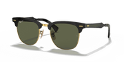 G-15 Green Lenses, Polished Black On Gold Frame