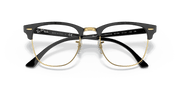 Clear Lenses, Polished Black Frame