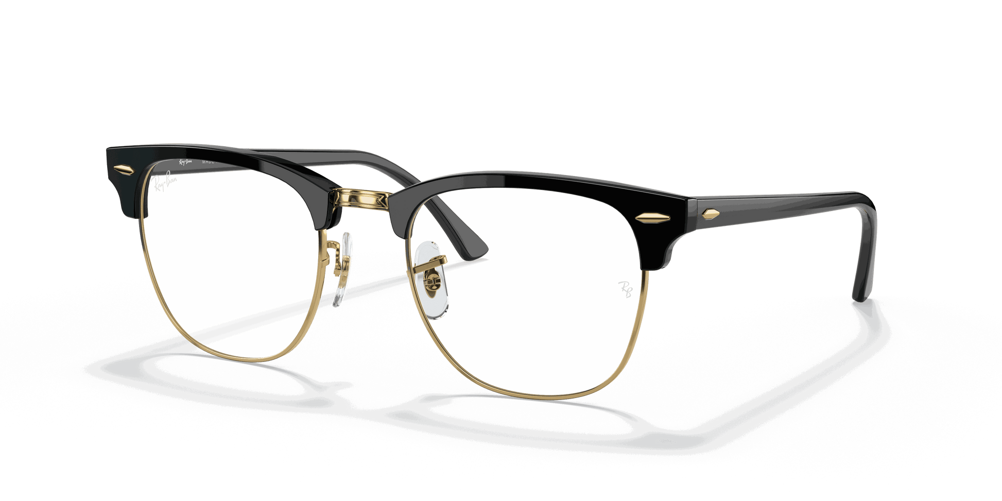 RayBan CLUBMASTER BLUE-LIGHT CLEAR – Specs Eyewear - Main Image