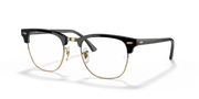 Clear Lenses, Polished Black Frame