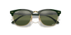 [Silver/Green Lenses, Polished Green On Gold Frame]