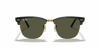 [G-15 Green Lenses, Polished Black On Gold Frame]