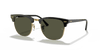 [G-15 Green Lenses, Polished Black On Gold Frame]