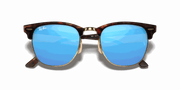 Blue Flash Lenses, Matte Havana On Gold Frame