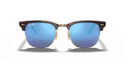 Blue Flash Lenses, Matte Havana On Gold Frame