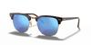 [Blue Flash Lenses, Matte Havana On Gold Frame]