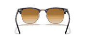 Light Brown Gradient Lenses, Polished Brown & Blue Frame