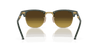 [Brown Lenses, Polished Green On Gold Frame]