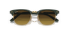 [Brown Lenses, Polished Green On Gold Frame]