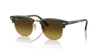 [Brown Lenses, Polished Green On Gold Frame]