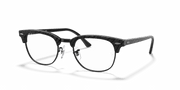 Clear Lenses, Polished Black Frame