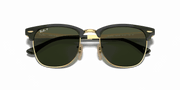 G-15 Green Lenses, Polished Black On Gold Frame