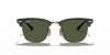 [G-15 Green Lenses, Polished Black On Gold Frame]