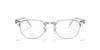 [Clear Lenses, Polished White Transparent Frame]