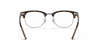 [Clear Lenses, Polished Dark Havana Frame]