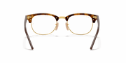 Clear Lenses, Polished Red Havana Frame