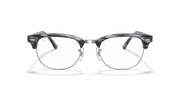 Clear Lenses, Polished Blue Frame