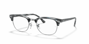 Clear Lenses, Polished Blue Frame