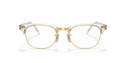 Clear Lenses, Polished Transparent Frame