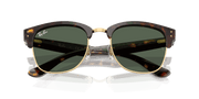 Dark Green Lenses, Polished Havana Frame