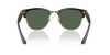 [Dark Green Lenses, Polished Black On Arista Frame]