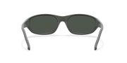 Green Lenses, Matte Rubber Black Frame