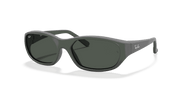 Green Lenses, Matte Rubber Black Frame